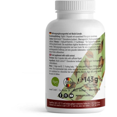 Pro Fuel Reishi Vegan