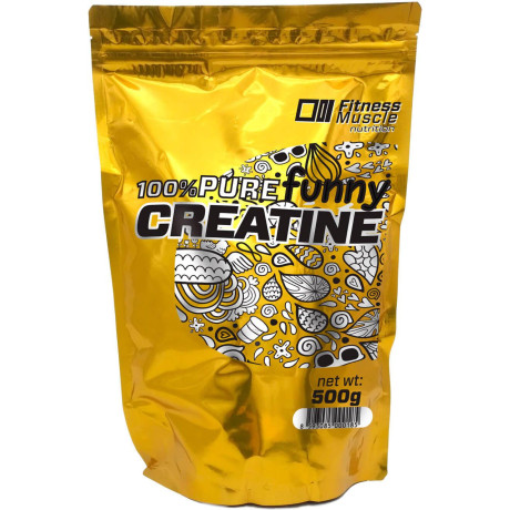 FM 100% Pure Funny Creatine Monohydrate, PegraStore.cz