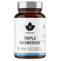 Puhdistamo Triple Magnesium 60 kapslí (Hořčík)