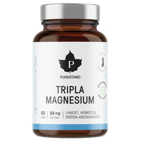 Puhdistamo Triple Magnesium 90g (Hořčík)