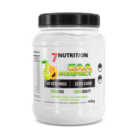 7Nutrition 7VÝŽIVA EAA PERFECT 480G – hruška, meruňka