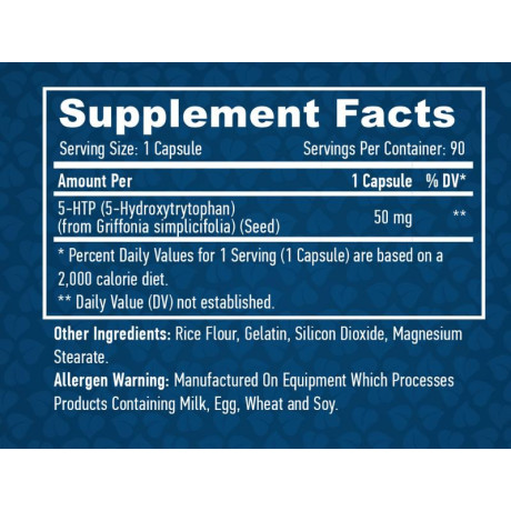 Haya Labs 5-HTP 50mg
