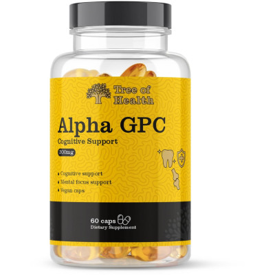 TREE OF HEALTH ALPHA GPC 300MG PegraStore.cz