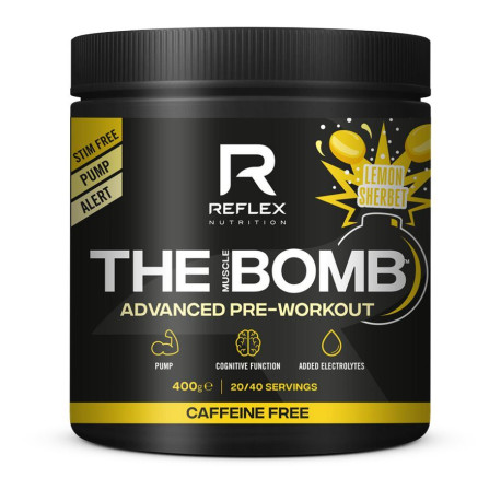 Reflex Nutrition The Muscle BOMB 400g Caffeine FREE