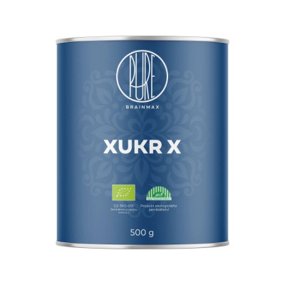 BrainMax Pure Xukr X, xylitol, BIO, 500 g *CZ-BIO-001 certifikát