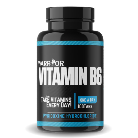 Warrior Vitamin B6  100 tbl