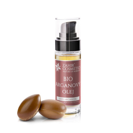 Zahir BIO Arganový olej s pumpičkou 30 ml pegrastore.cz