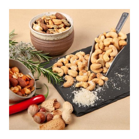 Natu Kešu ořechy s parmezánem a Fleur de Sel BIO 180g