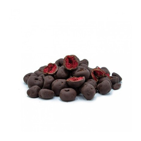 Natu CHOCS Višně v 60% hořké čokoládě 100g