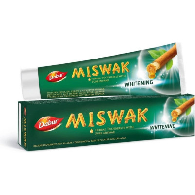 Dabur - bylinná zubní pasta Miswak - Bělící 158g, PegraStore.cz