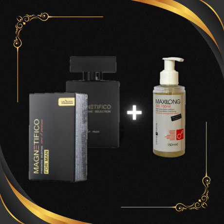 Akční balíček pro muže - feromony Selection 100 ml + Maxilong gel 150 ml