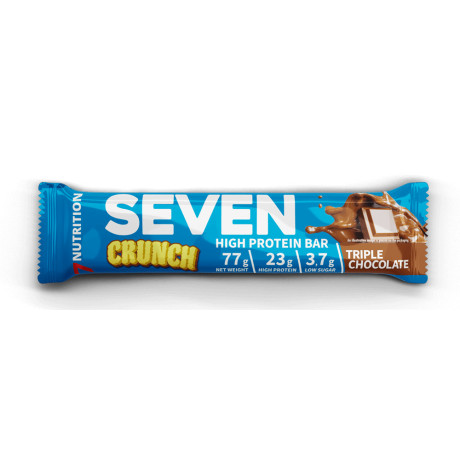 7NUTRITION SEVEN Proteinová tyčinka Triple Chocolate 77g
