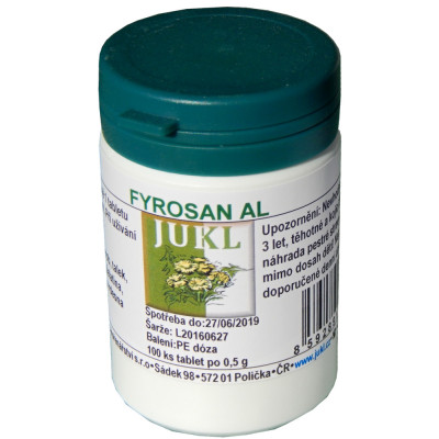 Jukl FYROSAN AL 100 tbl