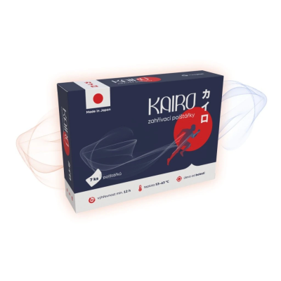 Kairo zahřívací polštářky | Sada 7 ks | Japonská kvalita