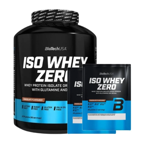 BioTech USA ISO Whey Zero, Protein bez laktózy, 2270 g, PegraStore.cz