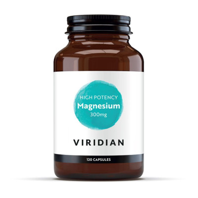 Viridian High Potency Magnesium 300mg 120 kapslí, PegraStore.cz