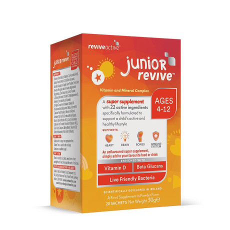 Junior Revive 20 sáčků natural (bez příchutě) (Imunita, odolnost, růst - děti), PegraStore.cz