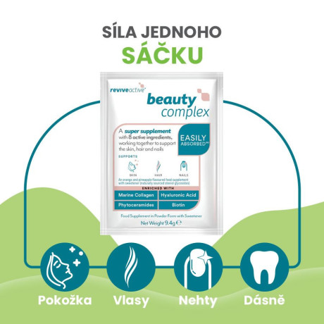 Beauty Complex - Komplex pro vlasy, pleť a nehty | Revive Active
