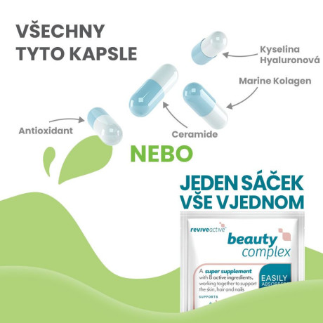 Beauty Complex - Komplex pro vlasy, pleť a nehty | Revive Active