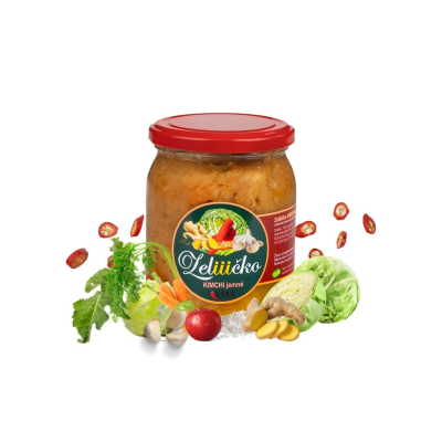 Kysané zelí 500g | Kimchi, jemné, PegraStore.cz