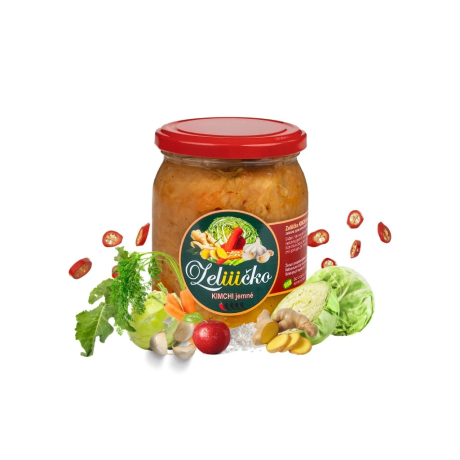 Kysané zelí 500g | Kimchi, jemné, PegraStore.cz