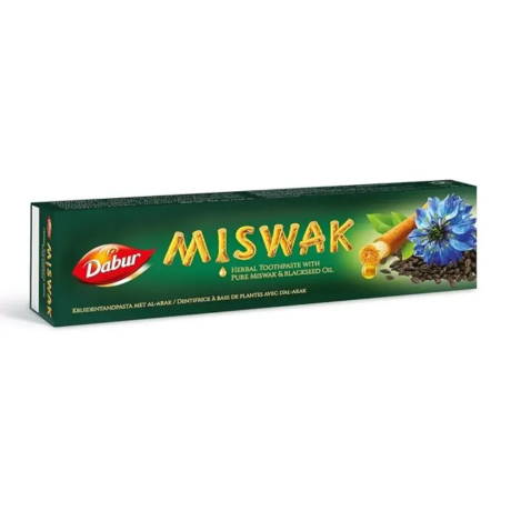 Dabur - bylinná zubní pasta Miswak - Černý kmín 158g, PegraStore.cz