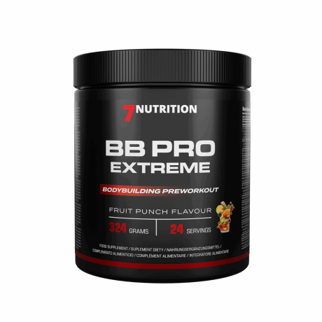 7Nutrition BB PRO EXTREME 324g Fruit Punch. PegraStore.cz