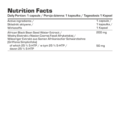 7Nutrition 5-HTP 120 kapslí – Podpora nálady, spánku a psychické pohody