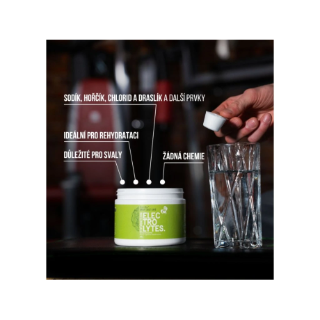 BrainMax Hydration Electrolytes, hydratační elektrolyty, jablko, 30 dávek, 300 g, PegraSrore.cz