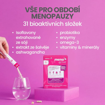 Reviveactive Meno Active 30 sáčků a 60 kapslí, PegraStore.cz