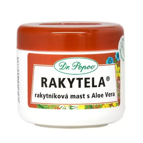 Dr.Popov Rakytníková mast s Aloe Vera – Rakytela, 50 ml, PegraStore.cz
