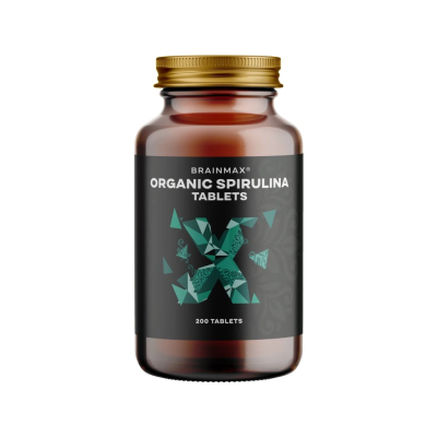 BrainMax Pure BIO Spirulina | 500 tablet pro vitalitu a imunitu | PegraStore