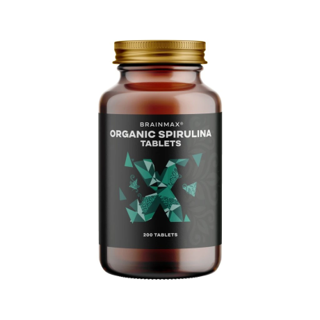 BrainMax Pure BIO Spirulina | 500 tablet pro vitalitu a imunitu | PegraStore