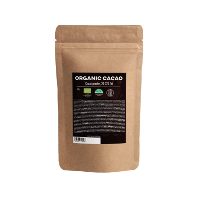 BrainMax Pure Cacao, kakao, BIO 500 gr, PegraStore.cz