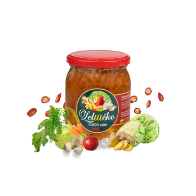 Kysané zelí 500g | Kimchi, ostré, PegraStore.cz