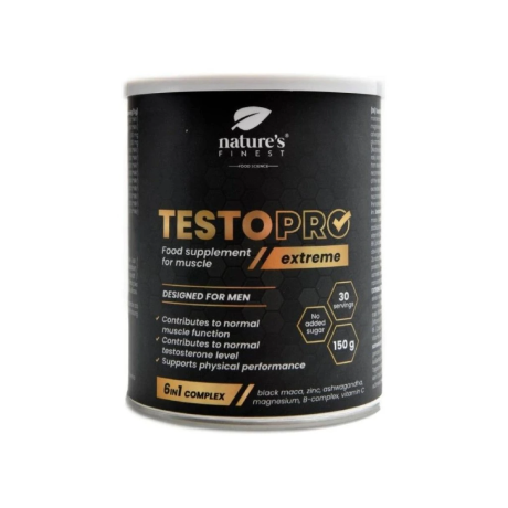 Nature’s Finest TestoPro Extreme, Podpora testosteronu, 150 g, PegraStore.cz