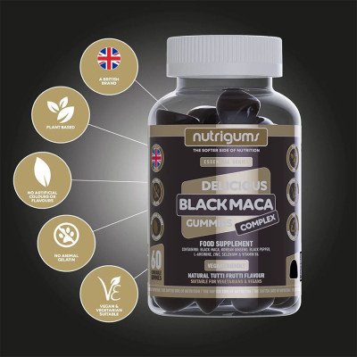 Nutrigums  Black Maca 60 gummies