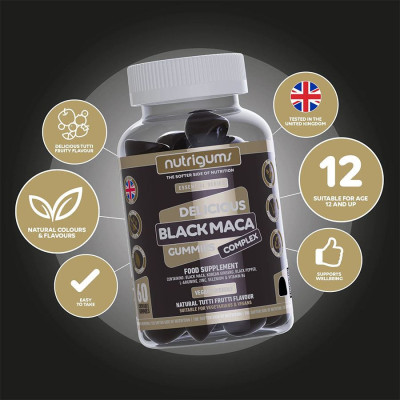 Nutrigums  Black Maca 60 gummies