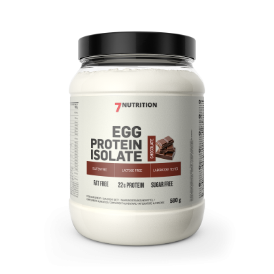 7Nutrition Egg Protein – Vaječný proteinový izolát 500g Čokoláda, PegraStore.cz