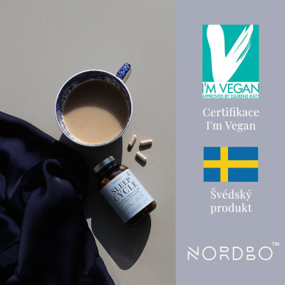 Nordbo Sleep Cycle – Podpora kvalitního spánku | 120 kapslí