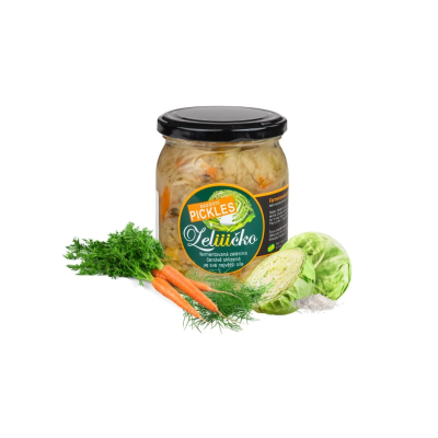 Zeličko Sezonní Pickles 500g/ Kopr, Mrkev, PegraStore.cz