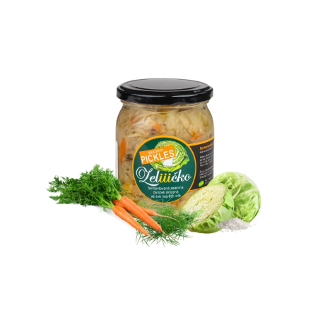 Zeličko Sezonní Pickles 500g/ Kopr, Mrkev, PegraStore.cz
