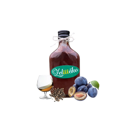 Zeličko Švestková omáčka 200ml / S brandy a pepřem, PegraStore.cz