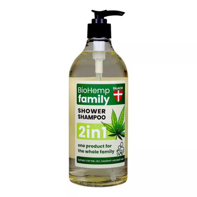 BioHemp sprchový šampon pro celou rodinu 2v1, 750 ml, PegraStore.cz