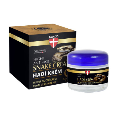 PALACIO Hadí jed Noční krém proti vráskám, 50 ml, PegraStore.cz