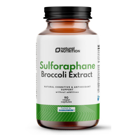 Natural Nutrition Sulforafan - Brokolicový extrakt tobolky 90 tbl., PegraStore,cz