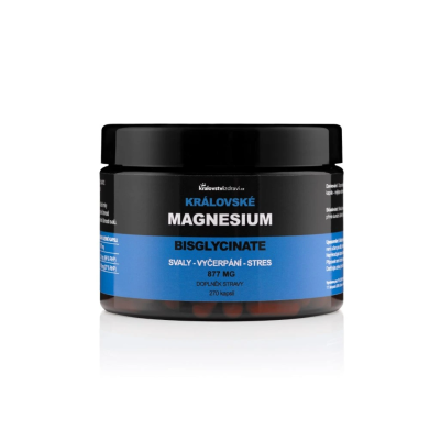 Královské Magnesium Bisglycinate + B6 | Energie, regenerace a klid | Pegrastore