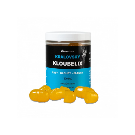Královský Kloubelix citron/limetka, kloubní výživa 500 g, 60 želé, PegraStore.cz