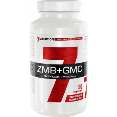 7Nutrition ZMB + GMC – Zinek, Hořčík, B6, GABA | Podpora testosteronu, 90 kapslí, PegraStore.cz
