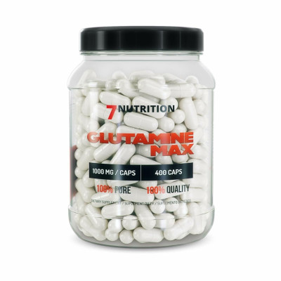 7Nutrition Glutamine Max 1000mg 400 kapslí, PegraStore.cz